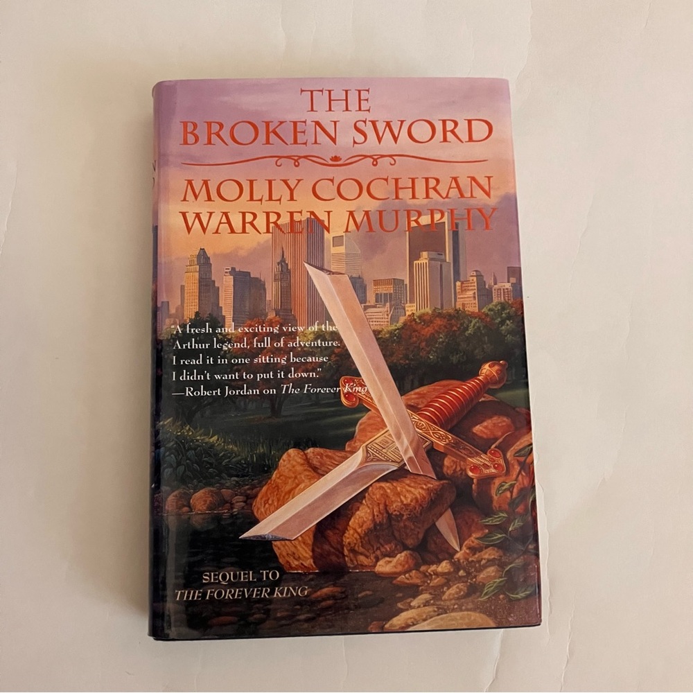 Arthurian Fantasy Adventure The Broken Sword 1997 First Edition Hardcover